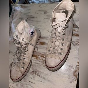 Converse white shoes